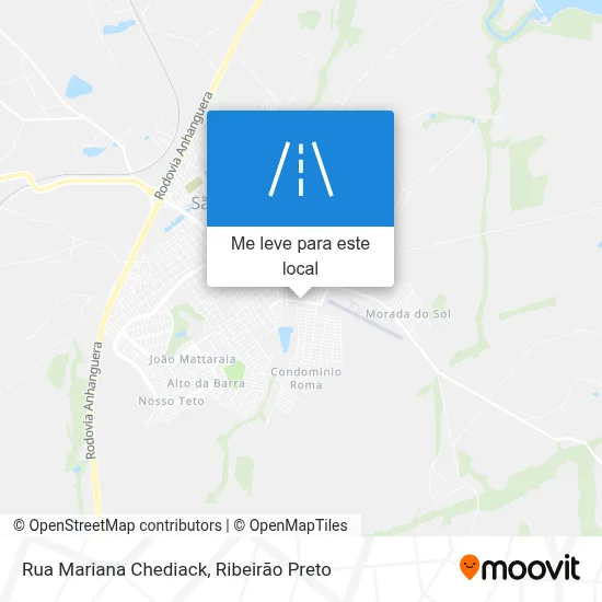 Rua Mariana Chediack mapa
