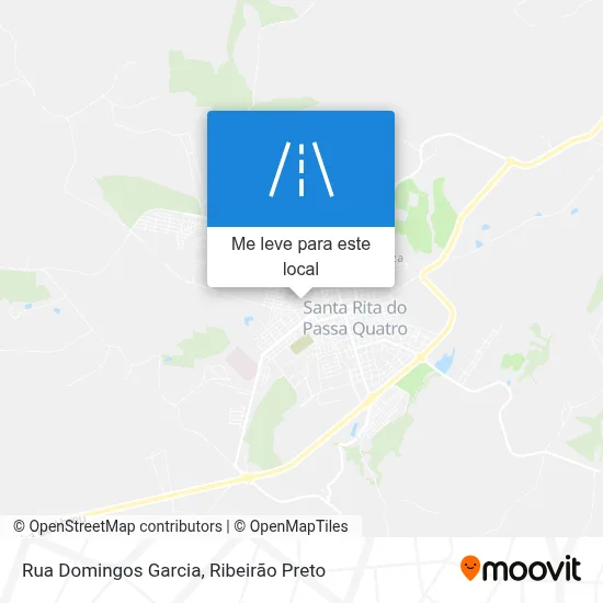 Rua Domingos Garcia mapa