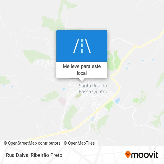 Rua Dalva mapa