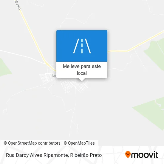 Rua Darcy Alves Ripamonte mapa