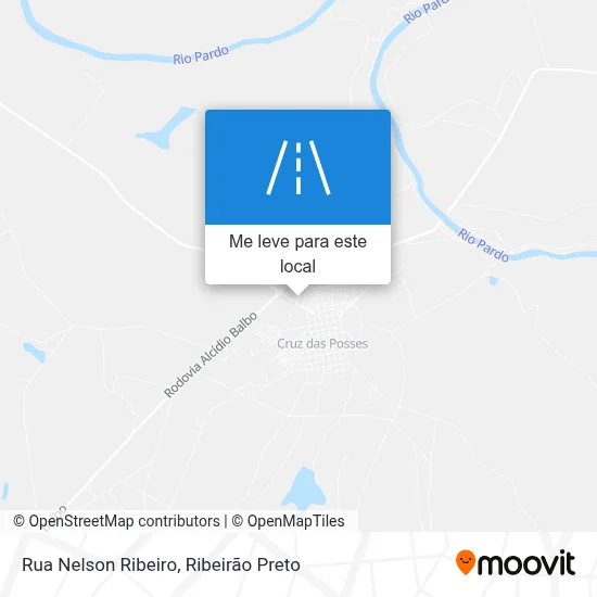 Rua Nelson Ribeiro mapa