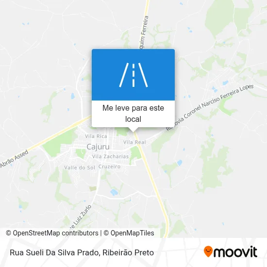 Rua Sueli Da Silva Prado mapa