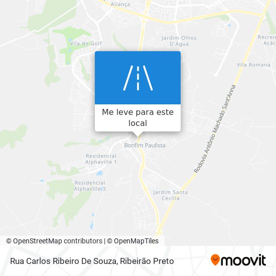 Rua Carlos Ribeiro De Souza mapa