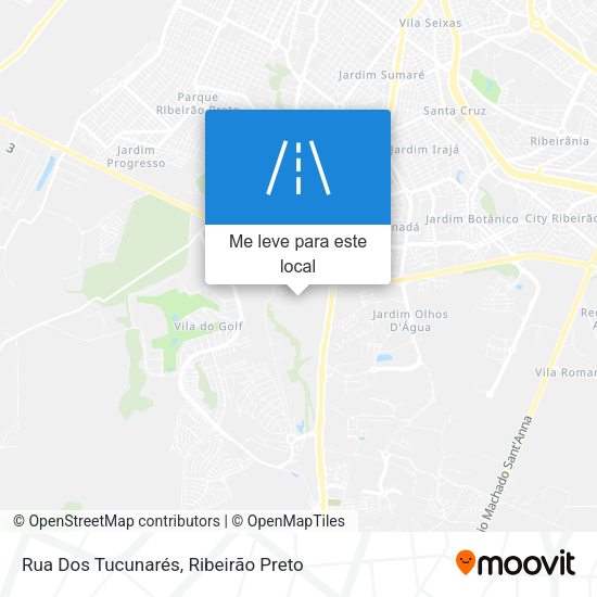 Rua Dos Tucunarés mapa