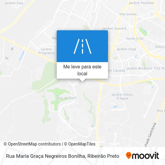 Rua Maria Graça Negreiros Bonilha mapa