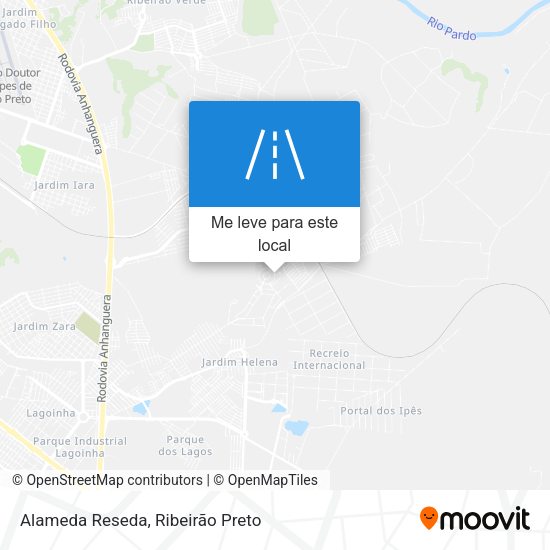 Alameda Reseda mapa