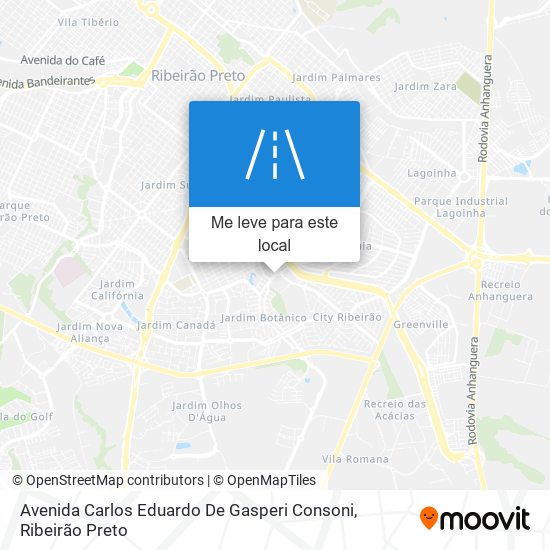 Avenida Carlos Eduardo De Gasperi Consoni mapa