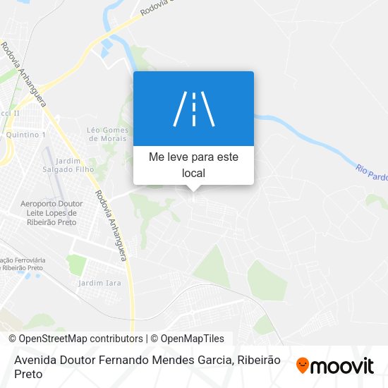 Avenida Doutor Fernando Mendes Garcia mapa