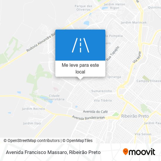Avenida Francisco Massaro mapa