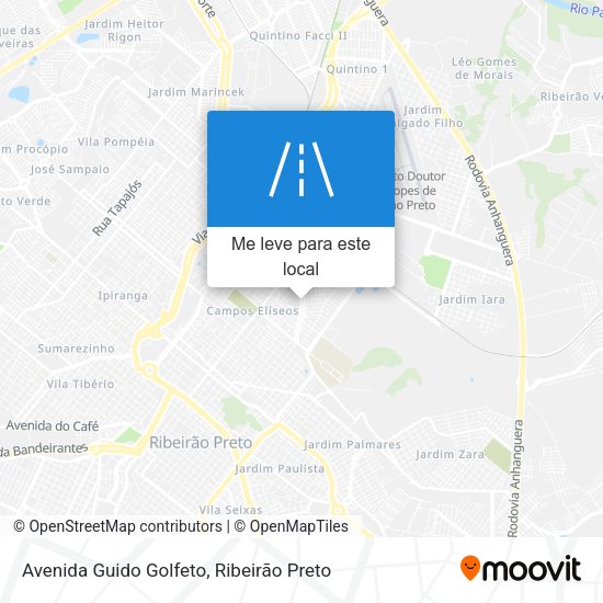 Avenida Guido Golfeto mapa