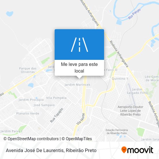 Avenida José De Laurentis mapa