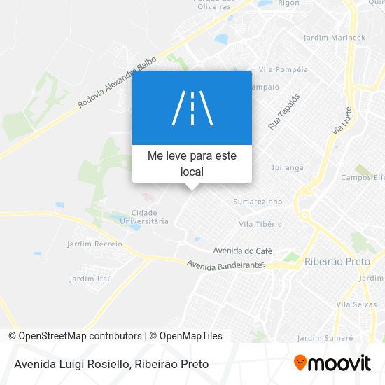 Avenida Luigi Rosiello mapa