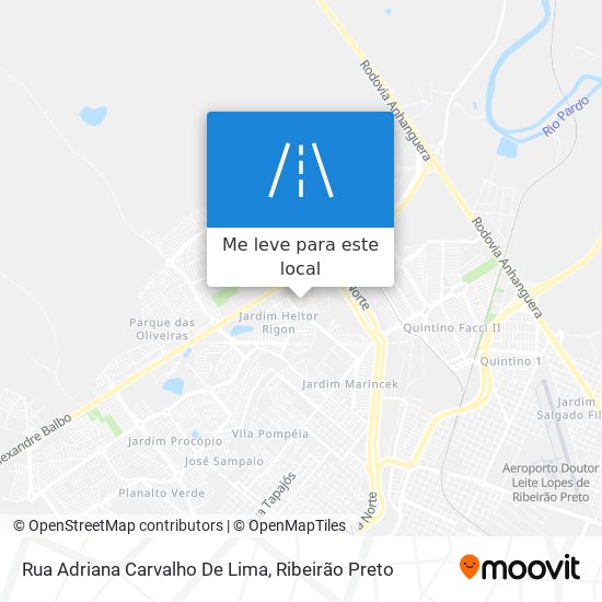 Rua Adriana Carvalho De Lima mapa