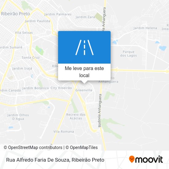Rua Alfredo Faria De Souza mapa
