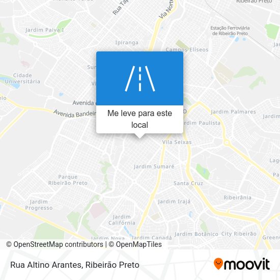 Rua Altino Arantes mapa