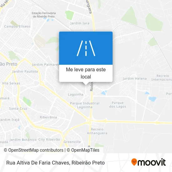 Rua Altiva De Faria Chaves mapa