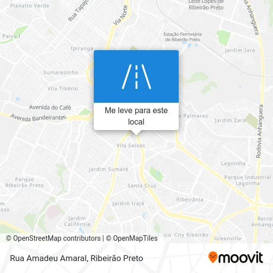 Rua Amadeu Amaral mapa