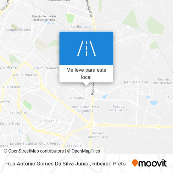 Rua Antônio Gomes Da Silva Júnior mapa