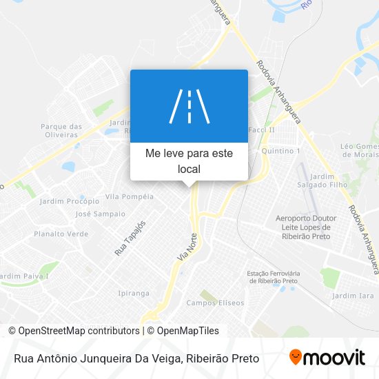 Rua Antônio Junqueira Da Veiga mapa