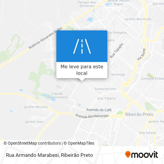 Rua Armando Marabesi mapa
