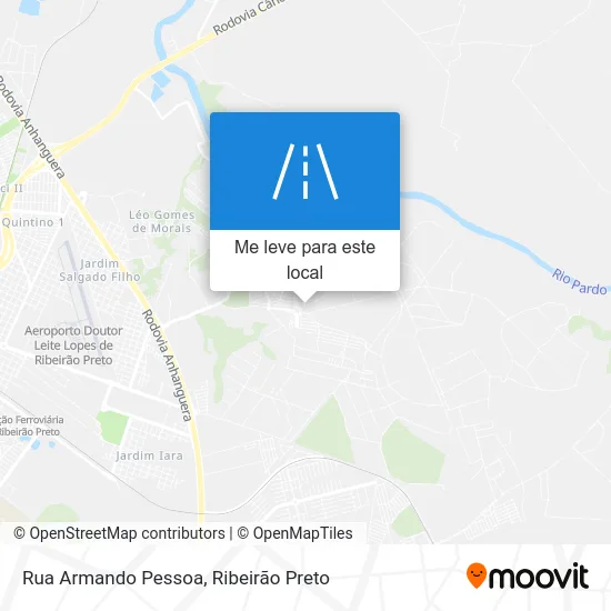 Rua Armando Pessoa mapa