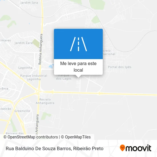 Rua Balduino De Souza Barros mapa