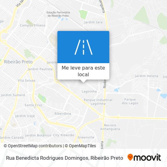 Rua Benedicta Rodrigues Domingos mapa