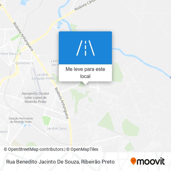Rua Benedito Jacinto De Souza mapa