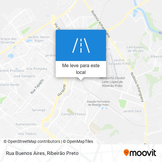 Rua Buenos Aires mapa