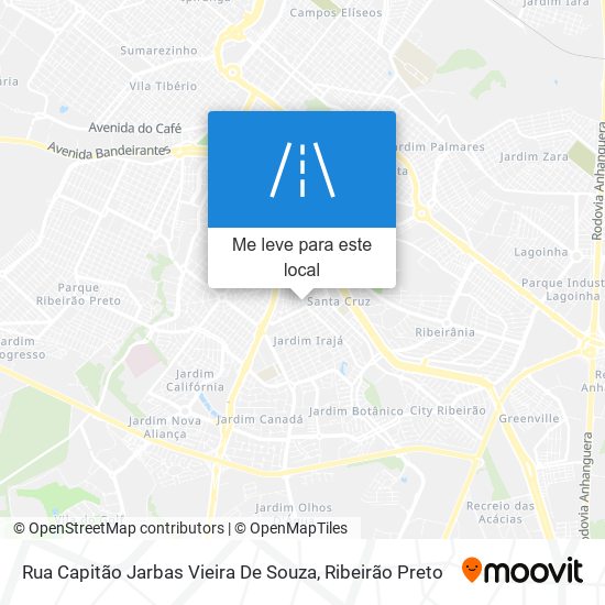 Rua Capitão Jarbas Vieira De Souza mapa