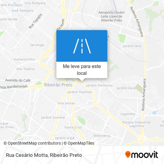Rua Cesário Motta mapa