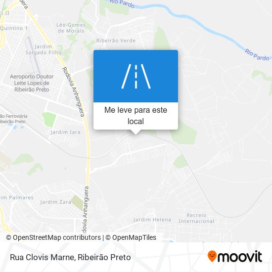 Rua Clovis Marne mapa