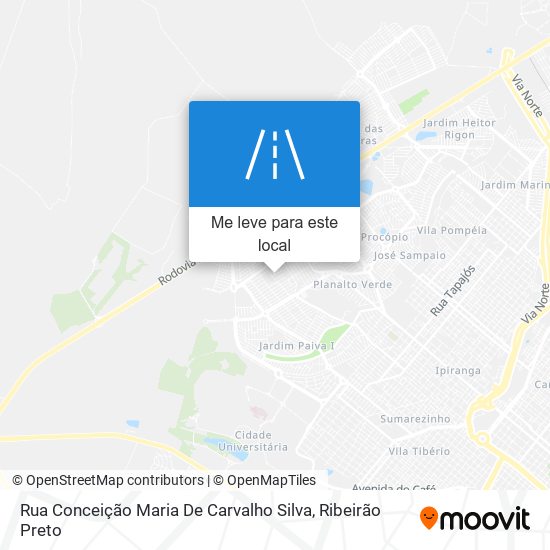 Rua Conceição Maria De Carvalho Silva mapa