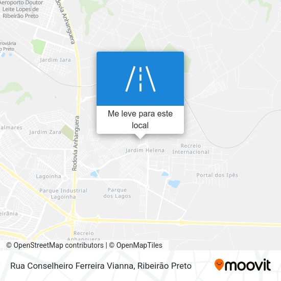 Rua Conselheiro Ferreira Vianna mapa