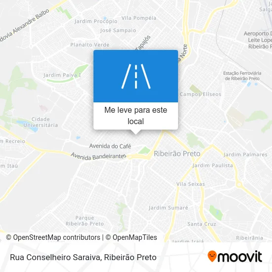Rua Conselheiro Saraiva mapa