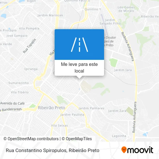 Rua Constantino Spiropulos mapa