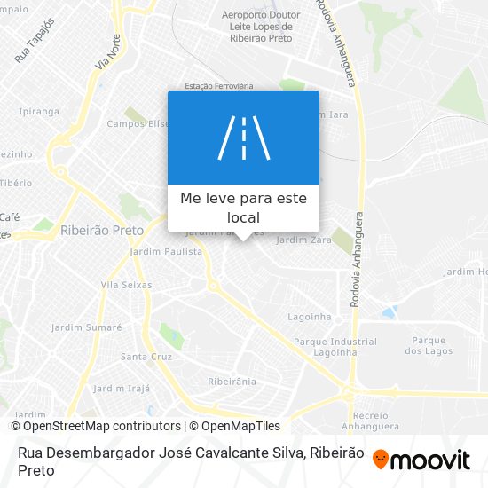 Rua Desembargador José Cavalcante Silva mapa