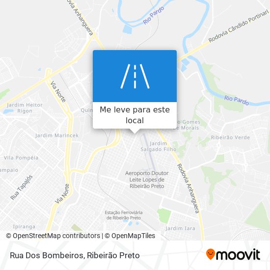Rua Dos Bombeiros mapa