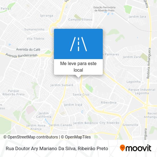 Rua Doutor Ary Mariano Da Silva mapa