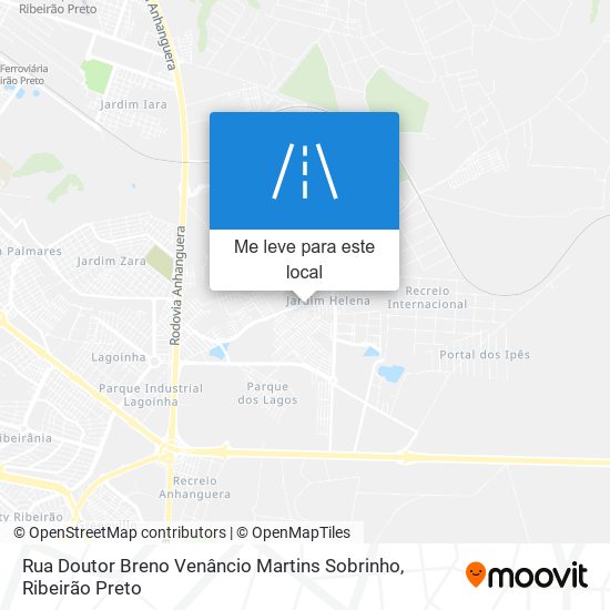 Rua Doutor Breno Venâncio Martins Sobrinho mapa