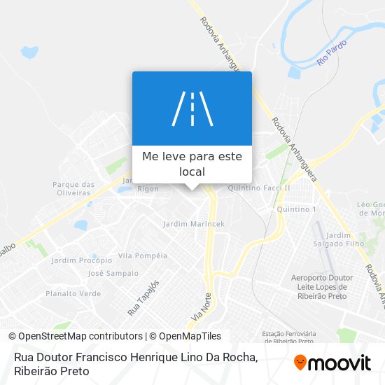 Rua Doutor Francisco Henrique Lino Da Rocha mapa