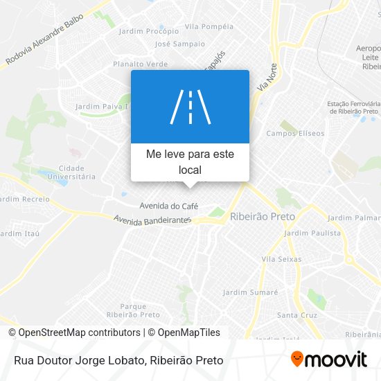 Rua Doutor Jorge Lobato mapa