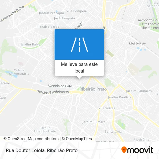 Rua Doutor Loióla mapa