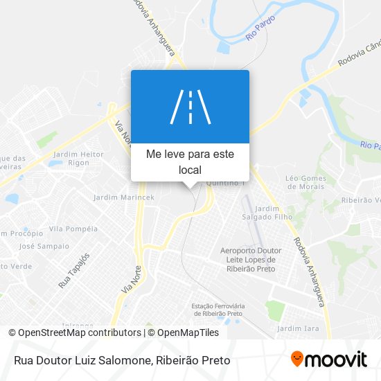 Rua Doutor Luiz Salomone mapa