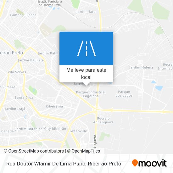 Rua Doutor Wlamir De Lima Pupo mapa