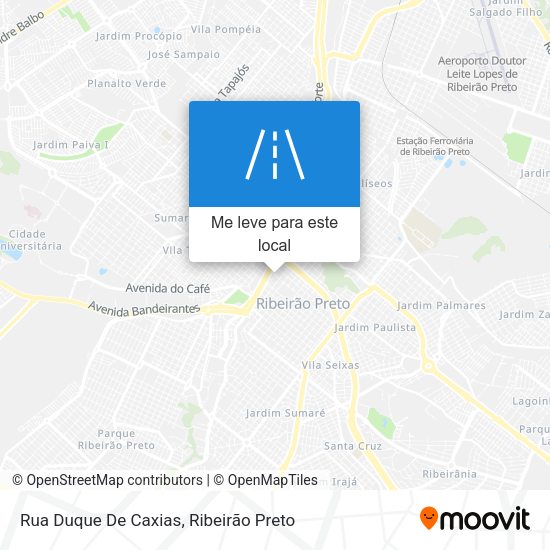 Rua Duque De Caxias mapa