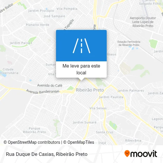 Rua Duque De Caxias mapa