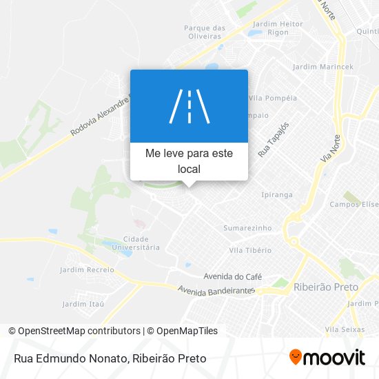 Rua Edmundo Nonato mapa