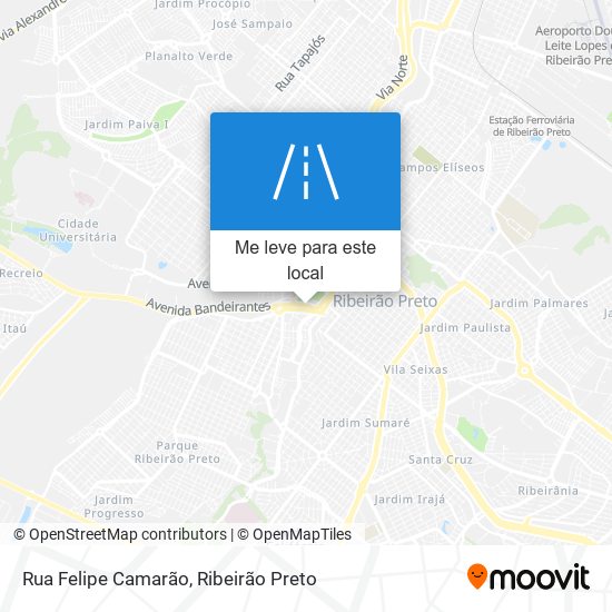 Rua Felipe Camarão mapa