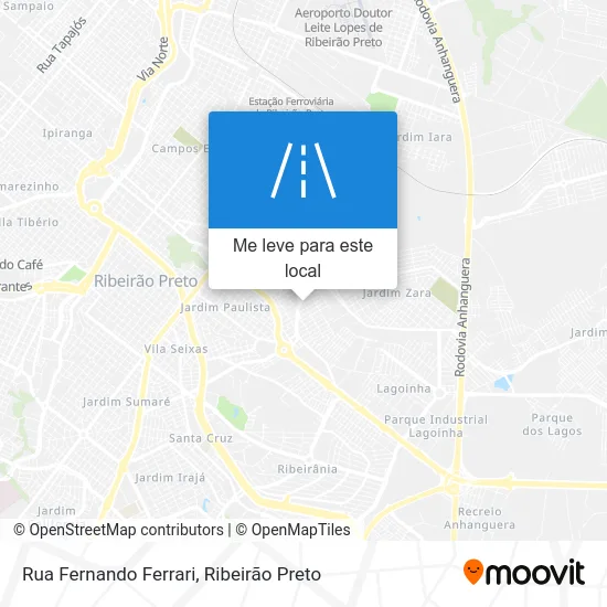 Rua Fernando Ferrari mapa